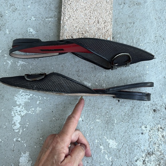 Carolina Herrera Mesh slingbacks - Picture 3 of 9